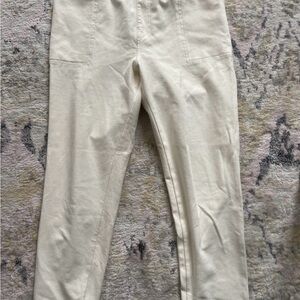 Uniqlo Womens Cream Pants 28-29